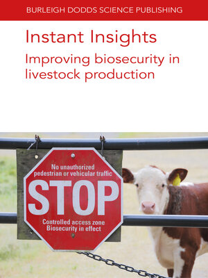 cover image of Instant Insights: Improving Biosecurity in Livestock Production